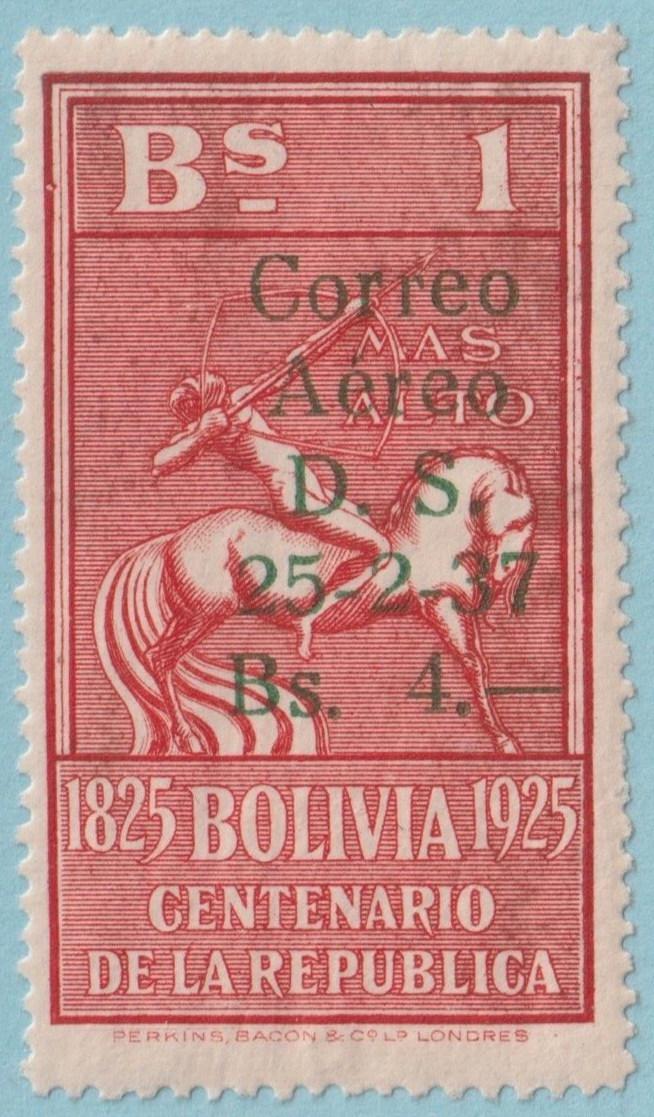 BOLIVIA C60 MINT HINGED OG* NO FAULTS VERY FINE! AZR