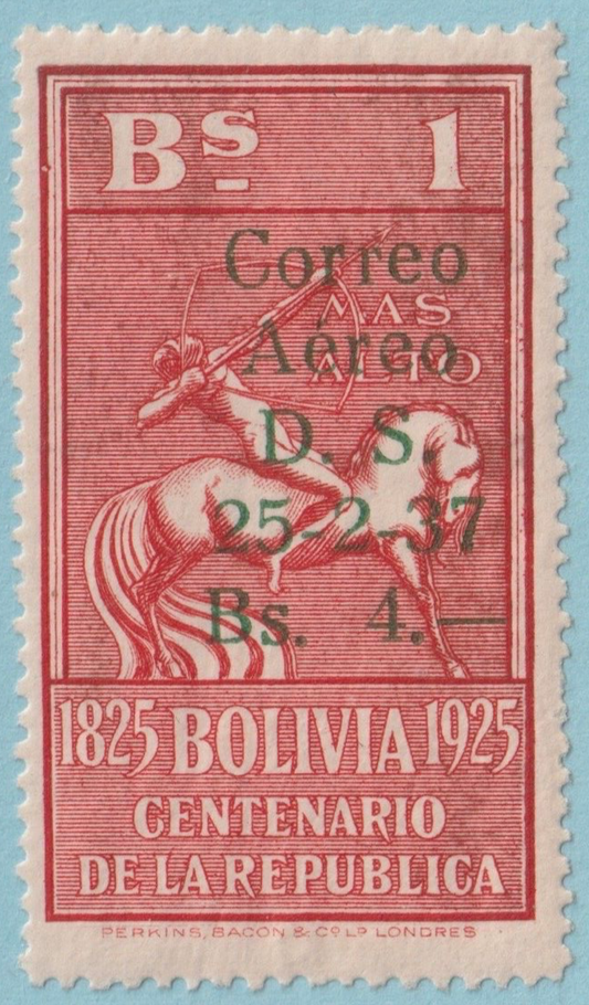 BOLIVIA C60 MINT HINGED OG* NO FAULTS VERY FINE! AZR