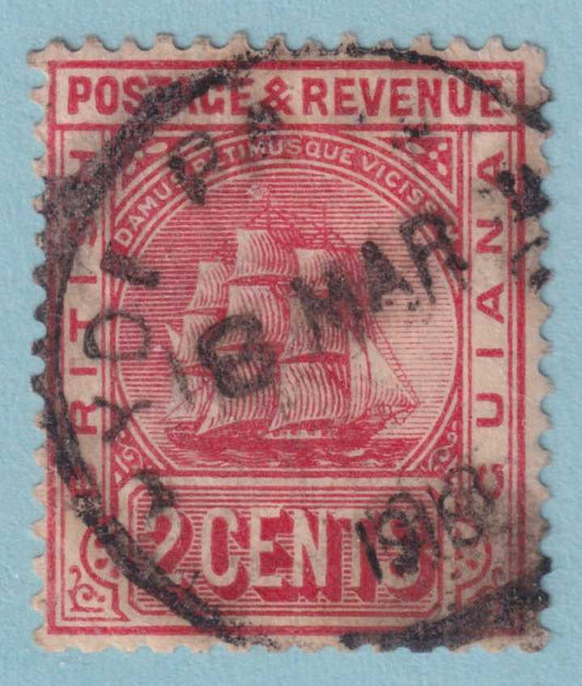 BRITISH GUIANA 172 USED - "HYDE PARK"  CANCEL - NO FAULTS VERY FINE! - UOQ