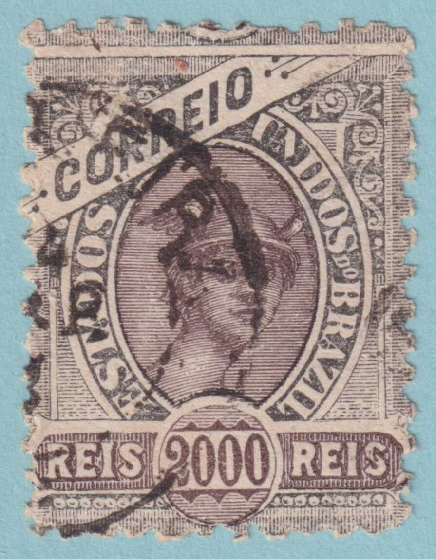 BRAZIL 124  USED - NO FAULTS VERY FINE! - TFQ
