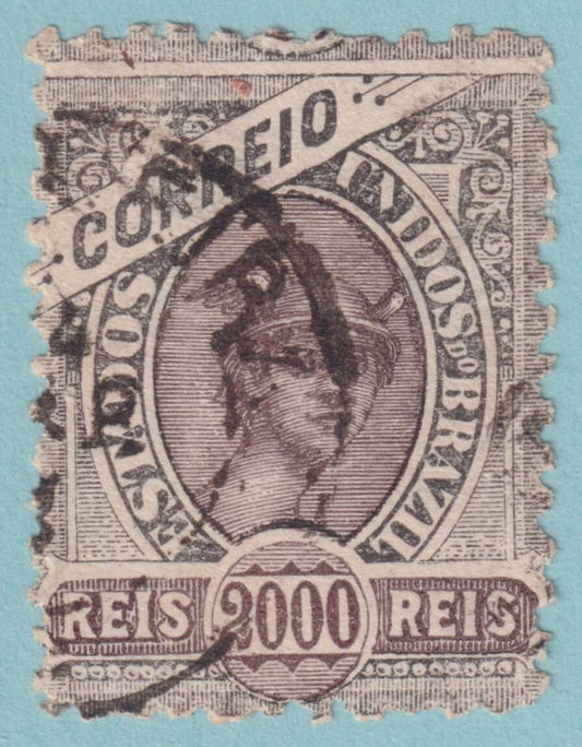 BRAZIL 124  USED - NO FAULTS VERY FINE! - TFQ