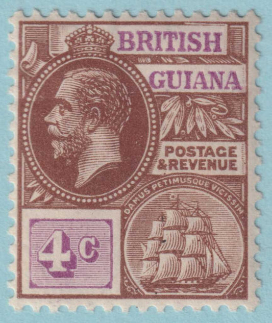 BRITISH GUIANA 180  MINT HINGED OG * NO FAULTS VERY FINE! - KCZ