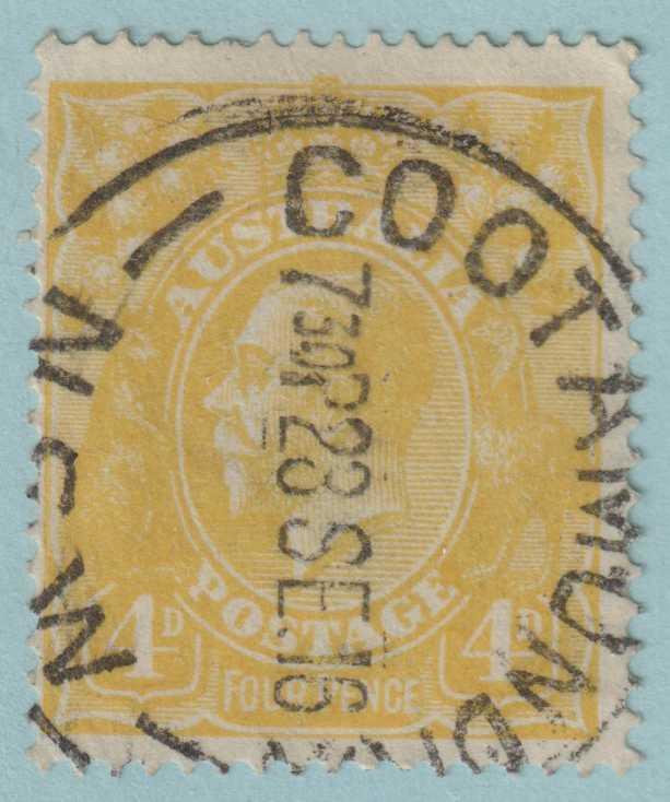 AUSTRALIA 31a YELLOW  USED - NO FAULTS VERY FINE! - JJJ
