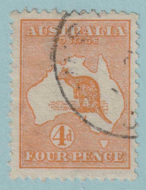 AUSTRALIA 17  USED - KANGAROO - NO FAULTS VERY FINE! - JJP