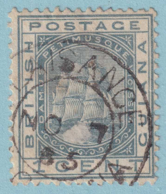 BRITISH GUIANA 107  USED - "PLAISANCE" CANCEL - NO FAULTS VERY FINE! - YSD