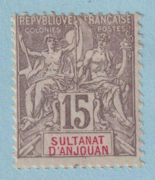 ANJOUAN 8  MINT HINGED OG * NO FAULTS VERY FINE! - ROA