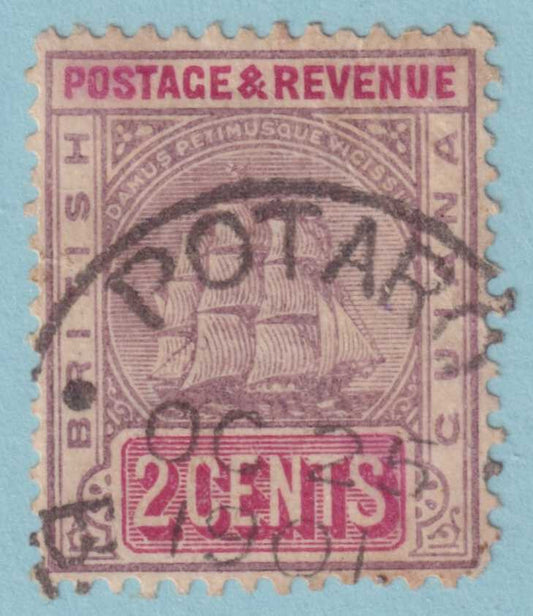 BRITISH GUIANA 133  USED - "POTARO" CANCEL - NO FAULTS VERY FINE! - KTA