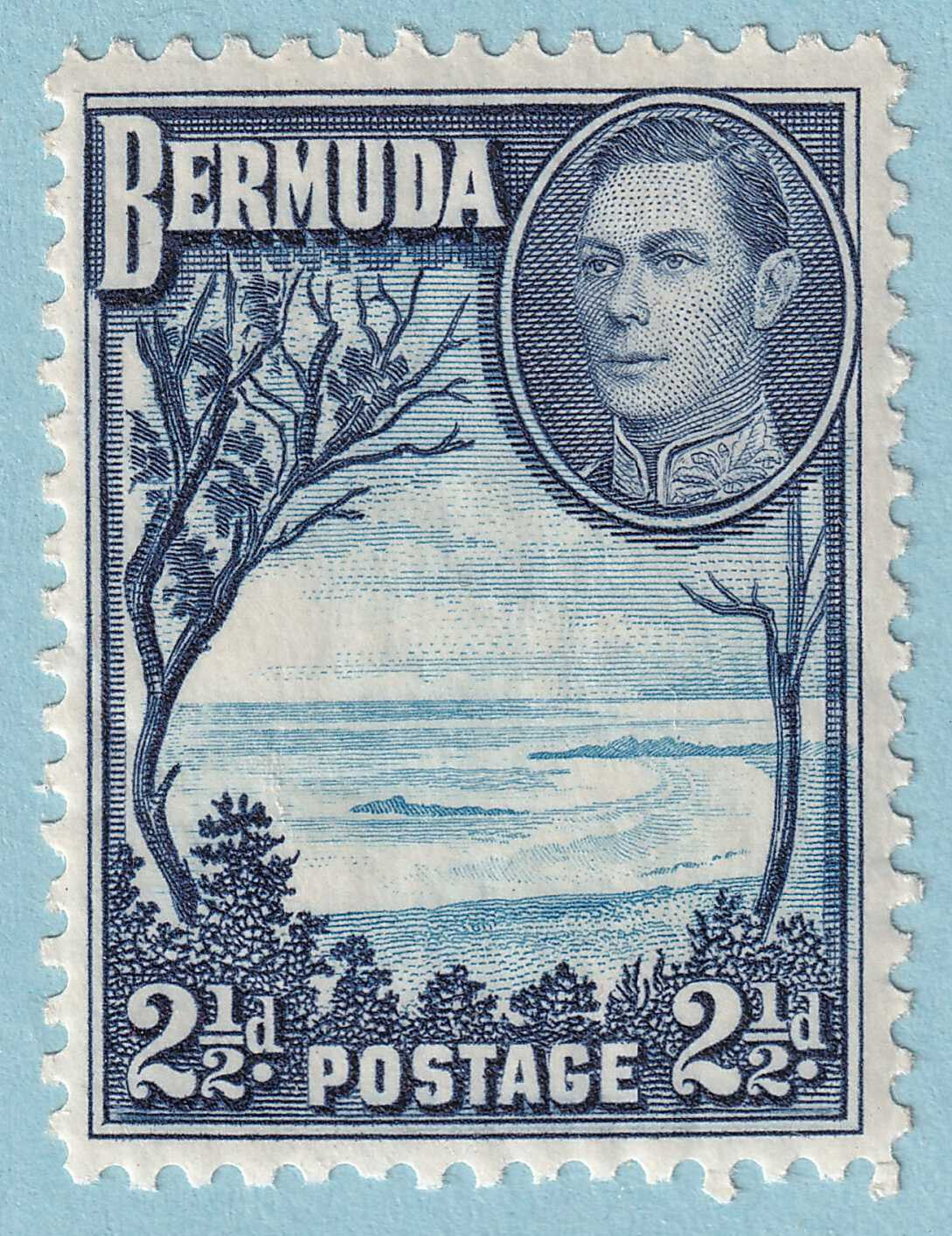 BERMUDA 120  MINT NEVER HINGED OG ** NO FAULTS VERY FINE! - XKO