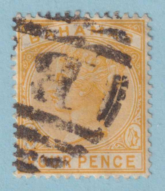 BAHAMAS 29  USED - INTERESTING CANCEL - NO FAULTS VERY FINE! - ZVB