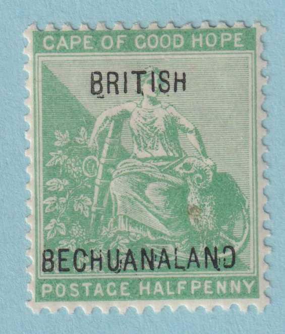 BRITISH BECHUANALAND 40  MINT HINGED OG * SHORT "H" VARIETY - VERY FINE! - LDR