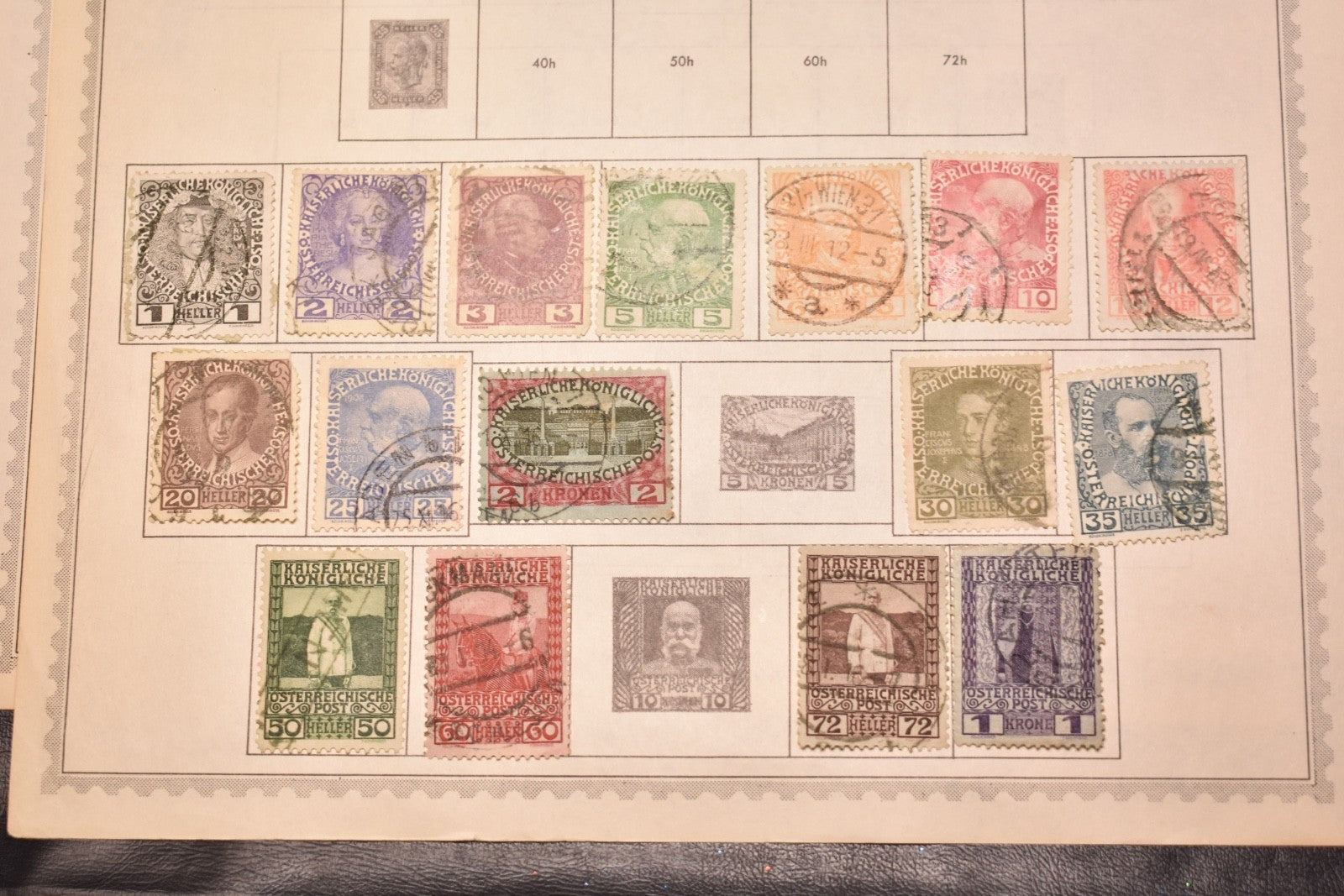 AUSTRIA - STRONG MINT AND USED COLLECTION ON ALBUM PAGES - BIN GAB
