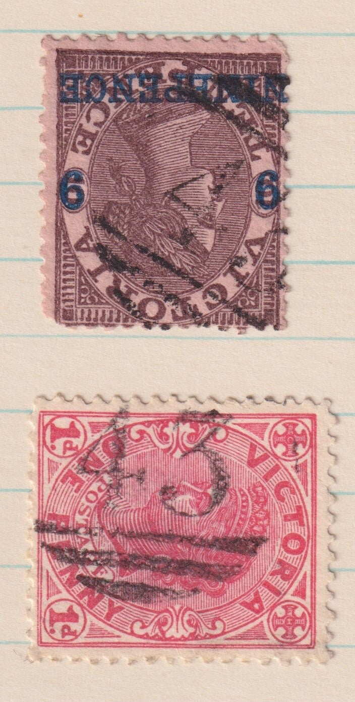 AUSTRALIA VICTORIA FRYERSTOWN 43 SON CANCELS! M021
