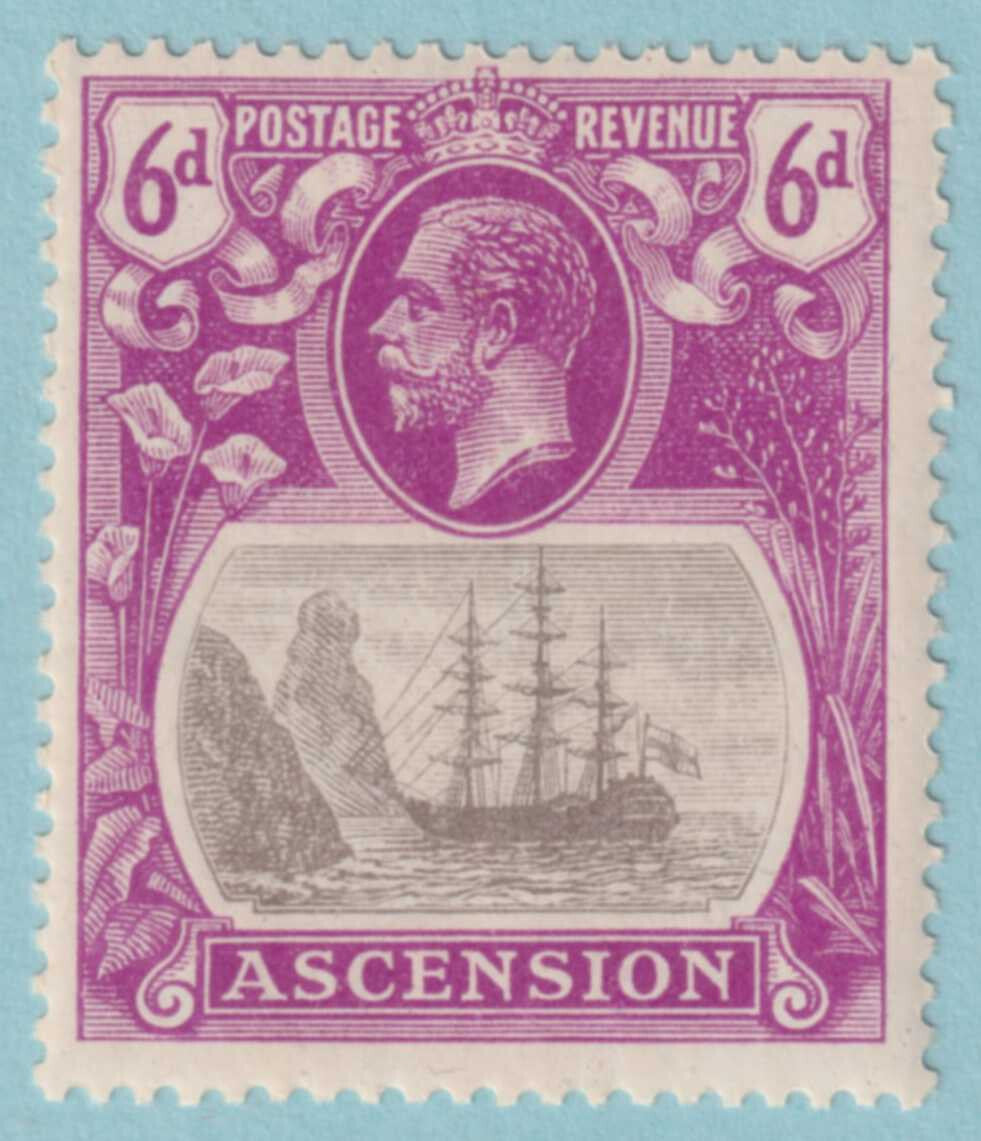 AQSCENSION 17  MINT NEVER HINGED OG ** NO FAULTS VERY FINE! - KNK