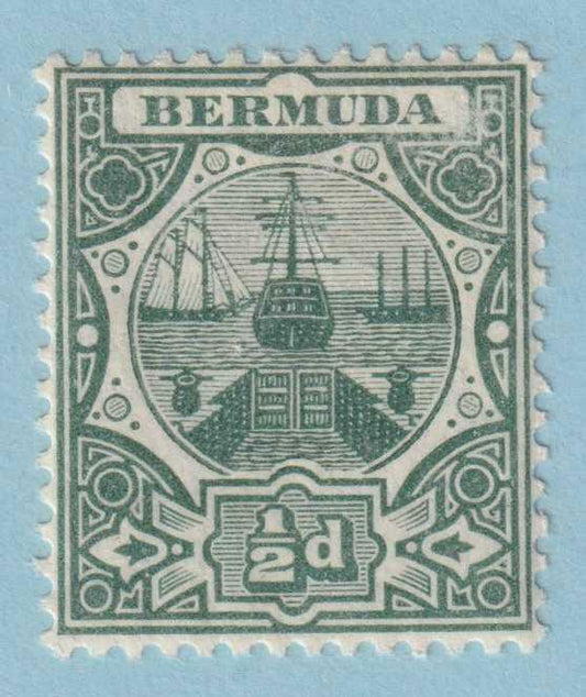 BERMUDA 33  MINT LIGHTLY HINGED OG * NO FAULTS EXTRA FINE! - ZZF