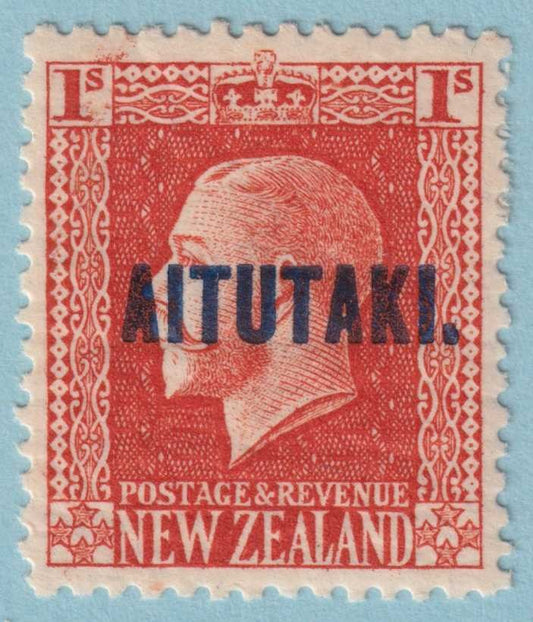 AITUTAKI 27  MINT HINGED OG * NO FAULTS VERY FINE! - RPA