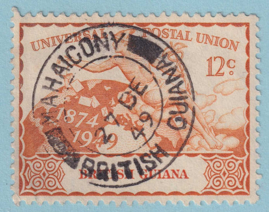 BRITISH GUIANA 248  USED - "MAHAICONY" CANCEL - NO FAULTS VERY FINE! - ZET