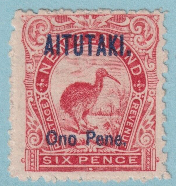 AITUTAKI 5 MINT HINGED OG* NO FAULTS VERY FINE! VFH