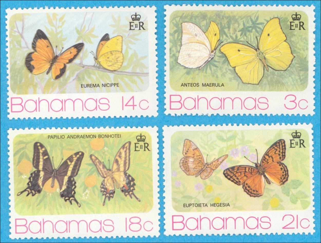 BAHAMAS 370-373  MINT NEVER HINGED ** NO FAULTS VERY FINE ! - T741