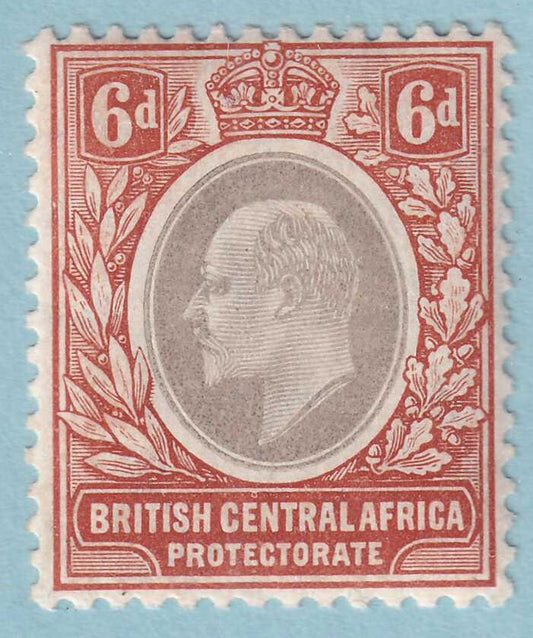 BRITISH CENTRAL AFRICA 73  MINT HINGED OG * NO FAULTS VERY FINE! - ZED