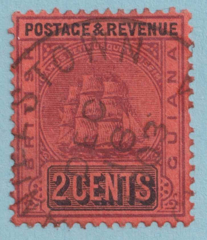 BRITISH GUIANA 134  USED - "DANIELSTOWN" CANCEL - NO FAULTS VERY FINE! - NSI