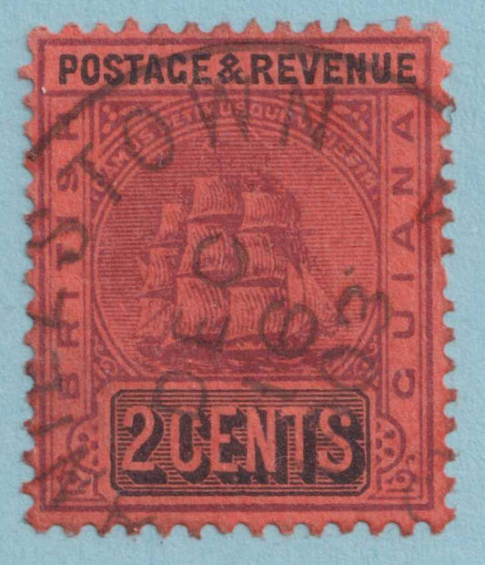 BRITISH GUIANA 134  USED - "DANIELSTOWN" CANCEL - NO FAULTS VERY FINE! - NSI