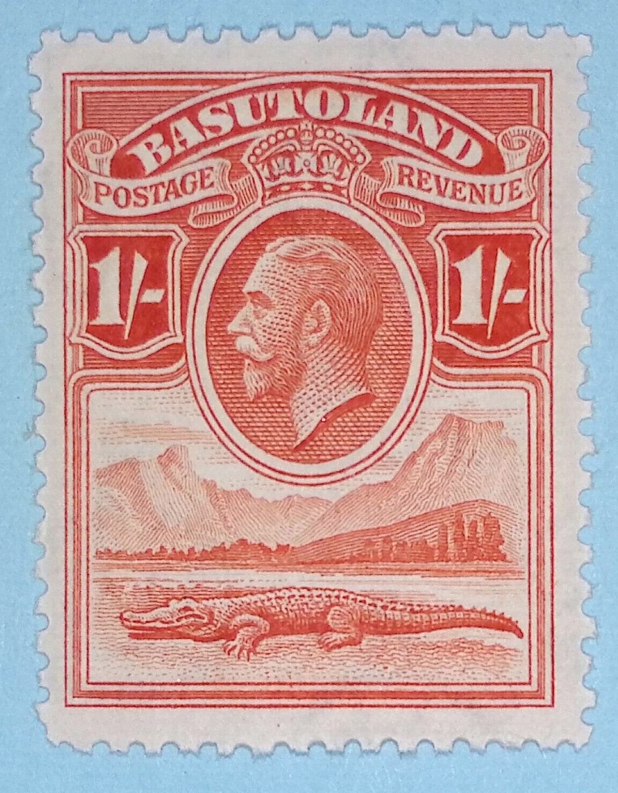 BASUTOLAND 7 MINT NEVER HINGED OG**  NO FAULTS VERY FINE! GEORGE V 1933! JOU