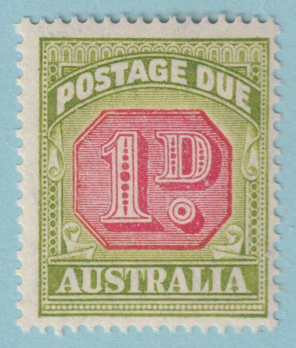 AUSTRALIA J72 POSTAGE DUE  MINT NEVER HINGED OG ** NO FAULTS VERY FINE! - GRP