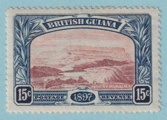 BRITISH GUIANA 156  MINT HINGED OG * NO FAULTS VERY FINE! - JHF