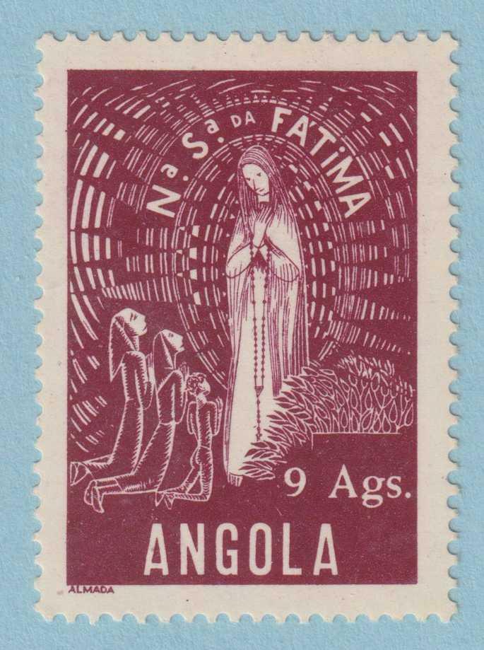 ANGOLA 318  MINT LIGHTLY HINGED OG * NO FAULTS EXTRA FINE! - VHY