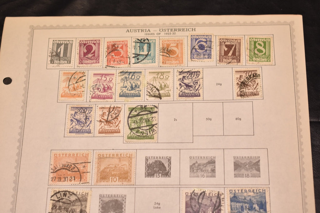 AUSTRIA - STRONG MINT AND USED COLLECTION ON ALBUM PAGES - BIN GAB