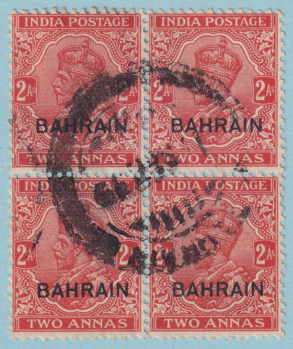 BAHRAIN 6  USED BLOCK OF FOUR - NO FAULTS VERY FINE! - R529