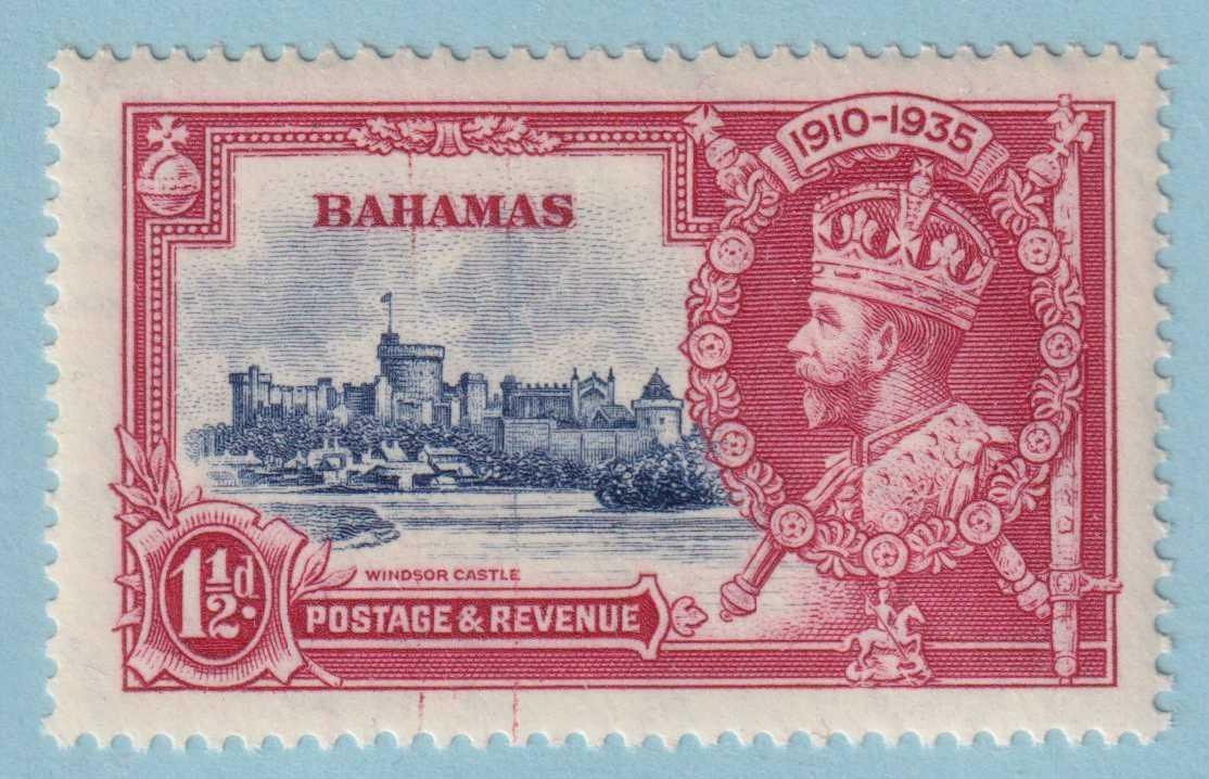BAHAMAS 92  MINT HINGED OG * RE-ENTRY VARIETY - NO FAULTS EXTRA FINE! - ZVH