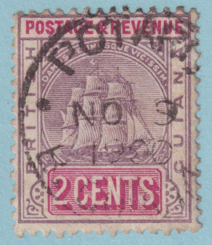 BRITISH GUIANA 133  USED - "POTARO" CANCEL - NO FAULTS VERY FINE! - BNX