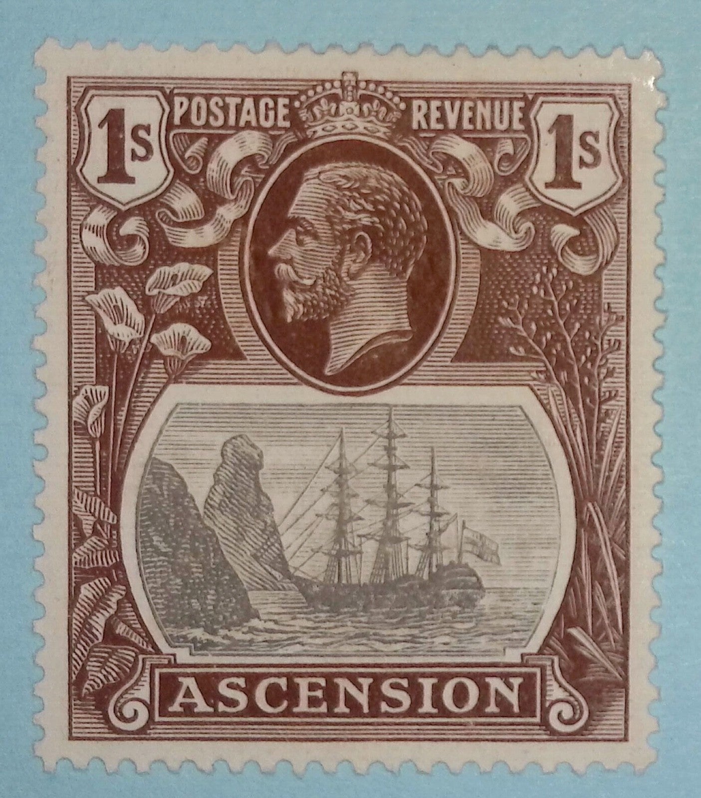 ASCENSION 19 MINT HINGED OG* NO FAULTS  EXTRA FINE! CXW