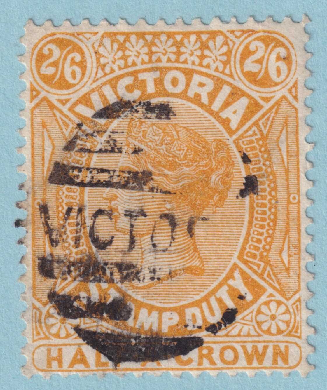 AUSTRALIAN STATES - VICTORIA AR38 USED NO FAULTS VERY FINE! SPW