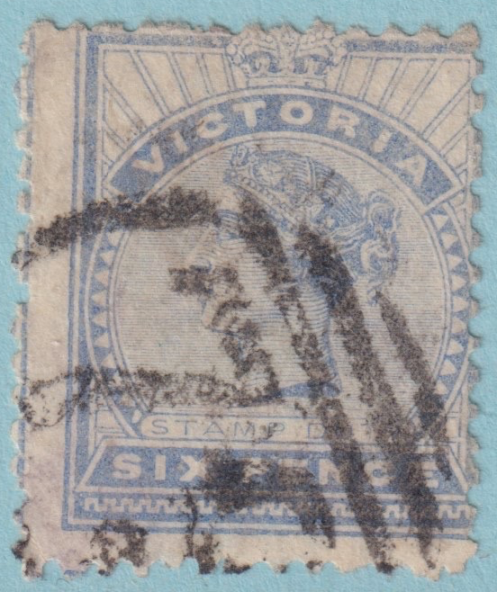 AUSTRALIA VICTORIA STREATHAM  POSTMARK CANCEL RATED (RRRR) FREEMAN  LRL