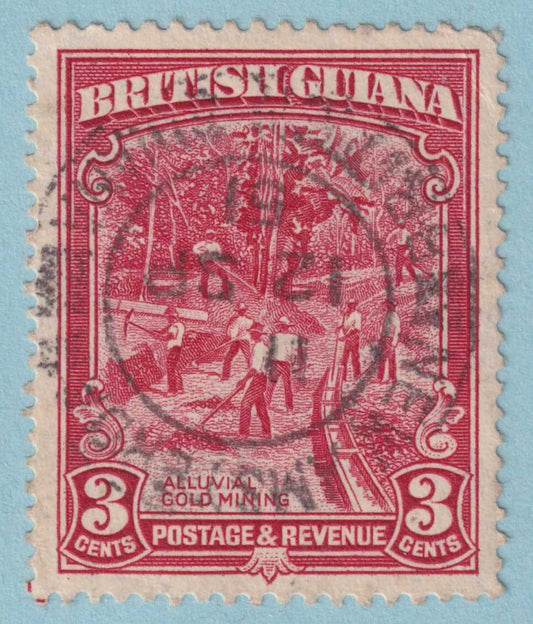BRITISH GUIANA 212c  USED - "NEW AMSTERDAM" CANCEL - NO FAULTS VERY FINE! - KOU