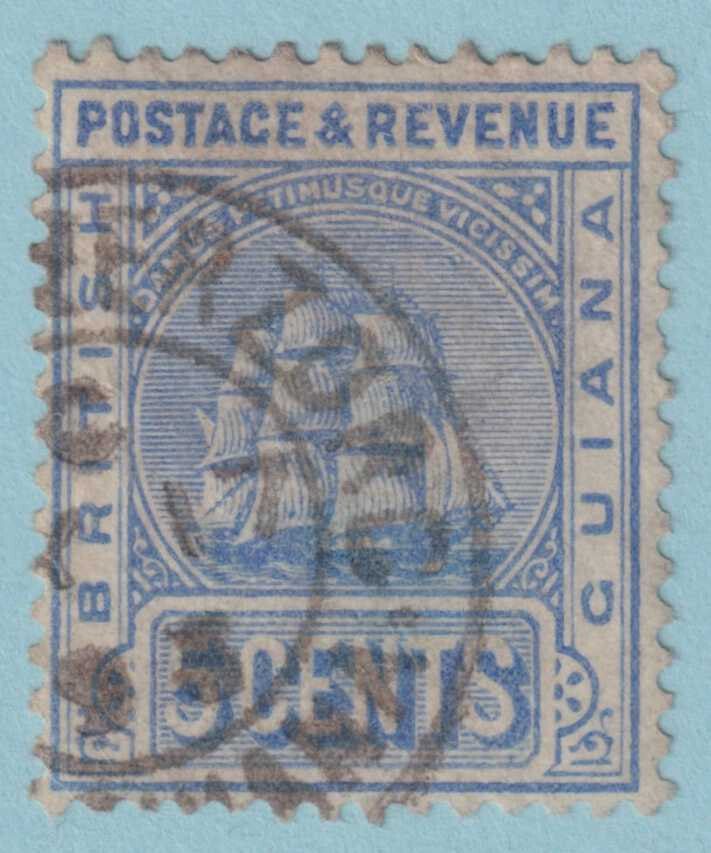BRITISH GUIANA 136  USED - "METENMEERZORG" CANCEL - NO FAULTS VERY FINE! - DER