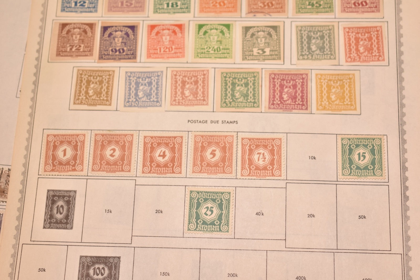 AUSTRIA - STRONG MINT AND USED COLLECTION ON ALBUM PAGES - BIN GAB
