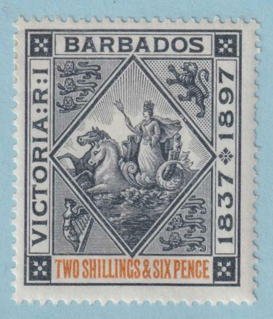 BARBADOS 89  MINT HINGED OG * NO FAULTS VERY FINE! - ZXZ
