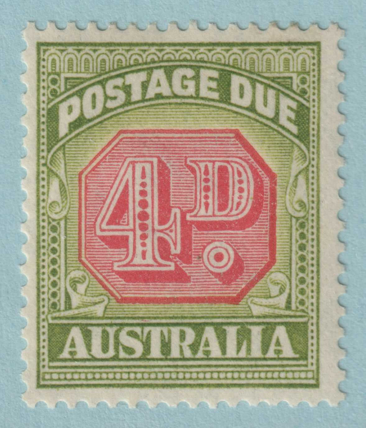 AUSTRALIA J75 POSTAGE DUE  MINT LIGHTLY HINGED OG * NO FAULTS VERY FINE! - UJZ