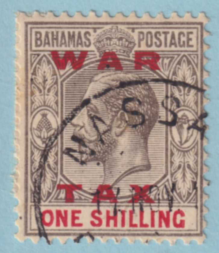 BAHAMAS MR13 WAR TAX  USED - NO FAULTS VERY FINE! - EPM