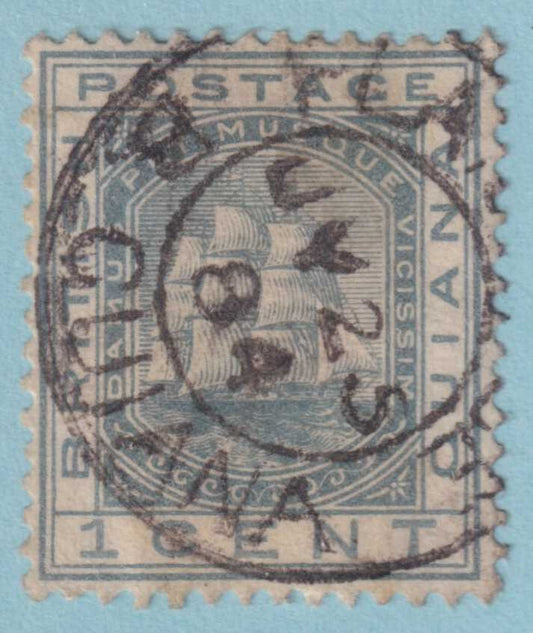 BRITISH GUIANA 107  USED - "PLAISANCE" CANCEL - NO FAULTS VERY FINE! - NDO