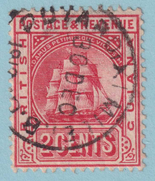 BRITISH GUIANA 172  USED - "POTARO XI MILE" CANCEL - NO FAULTS VERY FINE! - ZNM