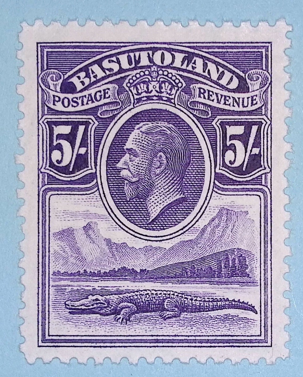 BASUTOLAND 9 MINT NEVER HINGED OG**  NO FAULTS EXTRA FINE! GEORGE V 1933! HUL