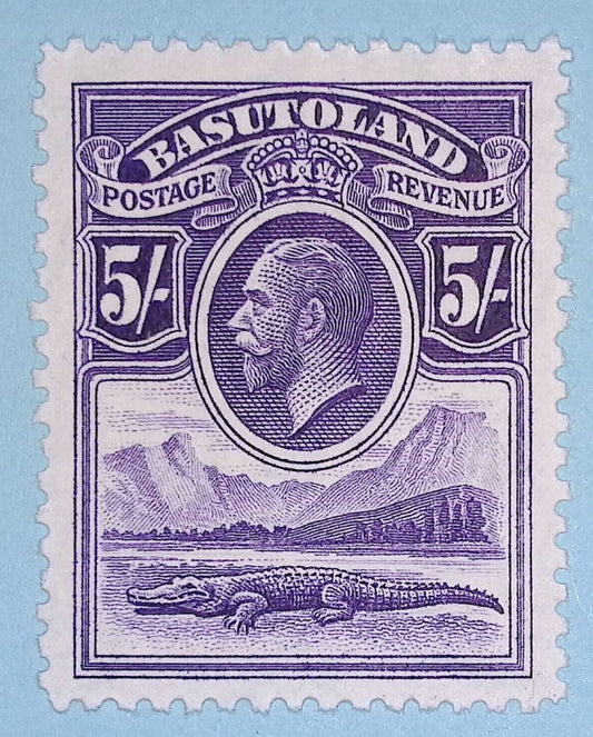 BASUTOLAND 9 MINT NEVER HINGED OG**  NO FAULTS EXTRA FINE! GEORGE V 1933! HUL