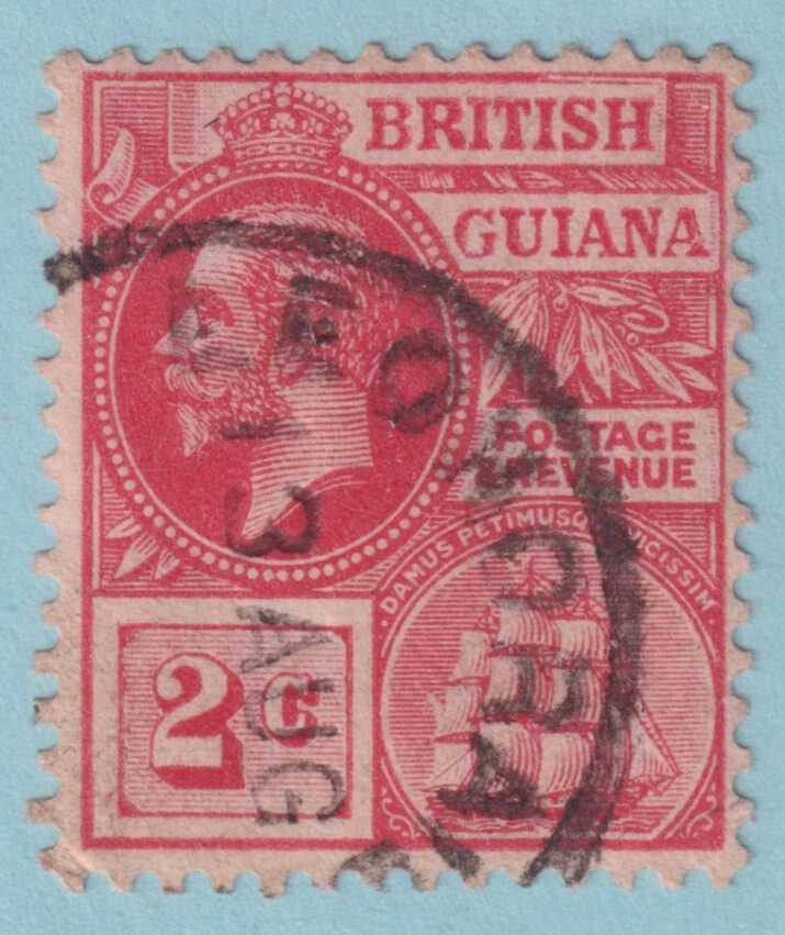 BRITISH GUIANA 179  USED - "LEONORA" CANCEL - NO FAULTS VERY FINE! - HBI