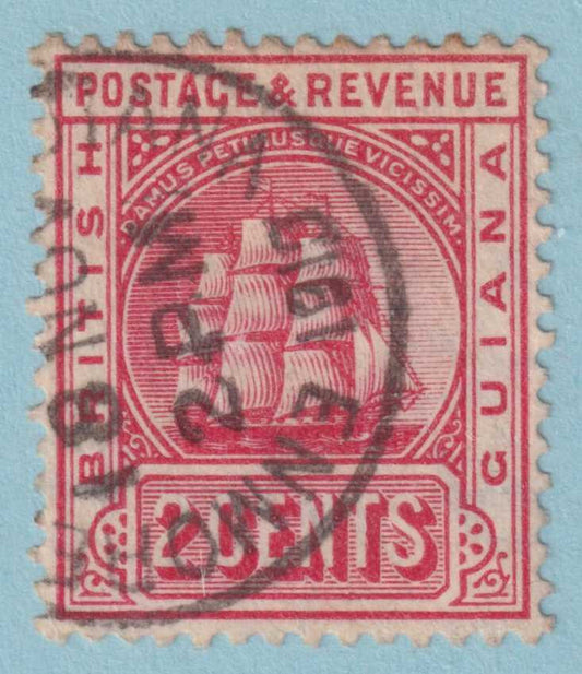 BRITISH GUIANA 172b  USED - "ENMORE"  CANCEL - NO FAULTS VERY FINE! - QNI