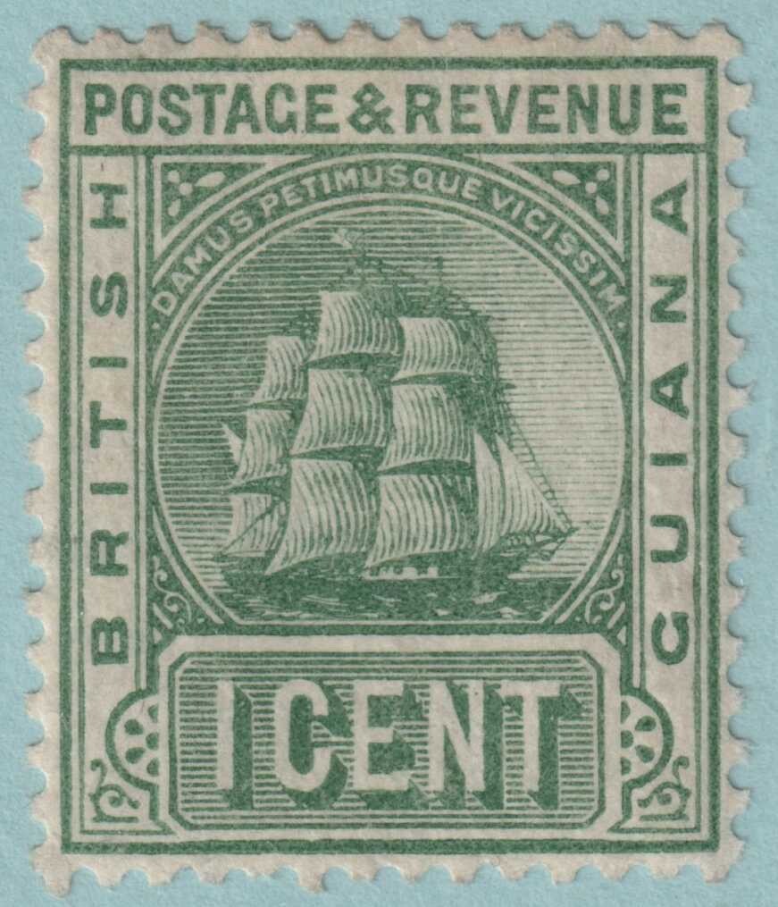 BRITISH GUIANA 160 MINT HINGED OG*  NO FAULTS VERY FINE! EPY