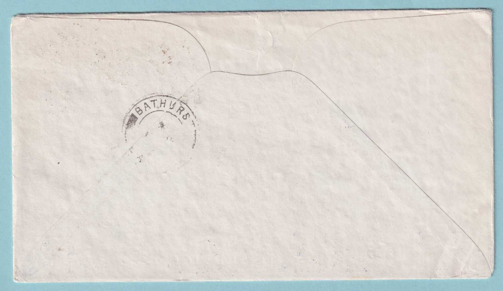 BRAZIL 1941 FIRST FLIGHT COVER FROM BELEM BRAZIL TO BATHUST GAMBIA -CV303